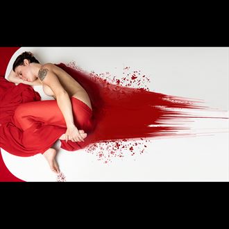 artistic nude surreal photo by photographer full bleed image