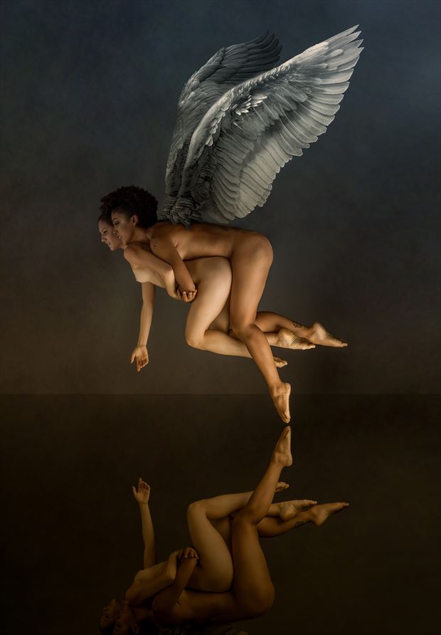 artistic nude surreal photo by photographer jose luis guiulfo