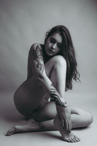 artistic nude tattoos photo by model mystique