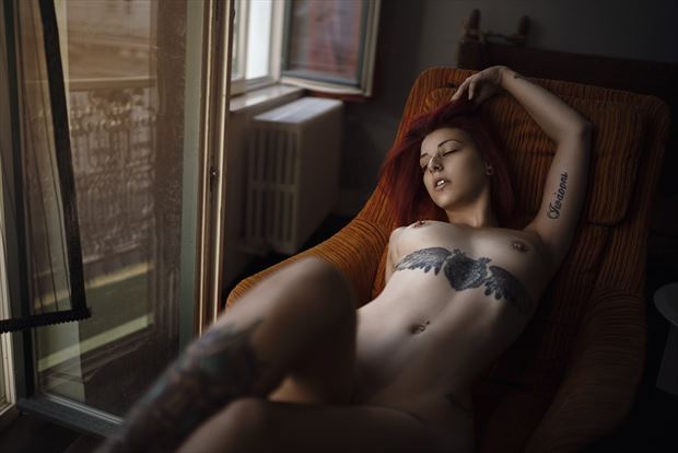 artistic nude tattoos photo by model ruga veneno