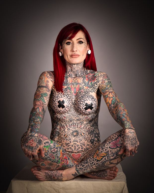 artistic nude tattoos photo by photographer colin winstanley