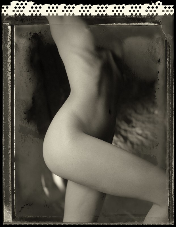 artistic nude vintage style artwork by photographer ericnelson