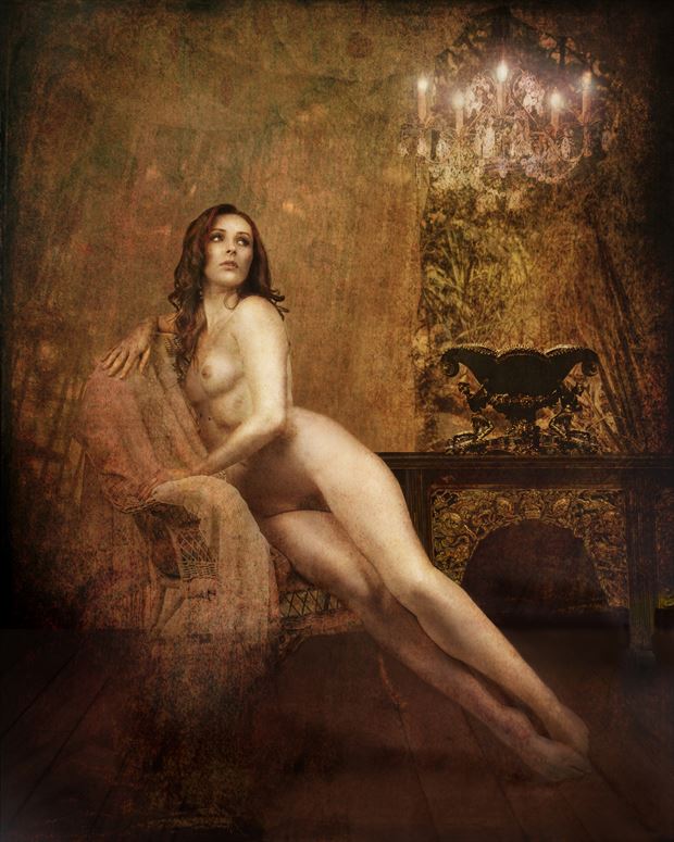 artistic nude vintage style artwork by photographer milchuk