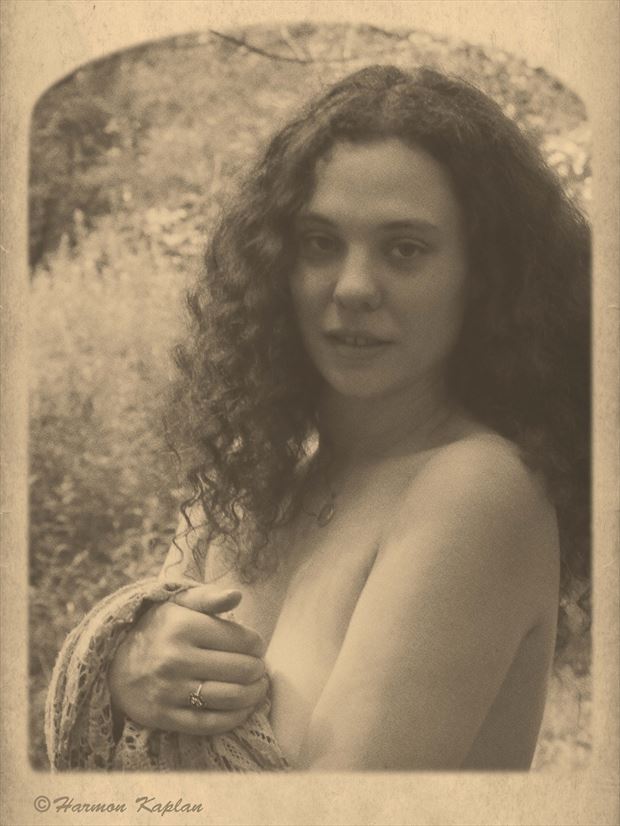 artistic nude vintage style photo by photographer harmon kaplan