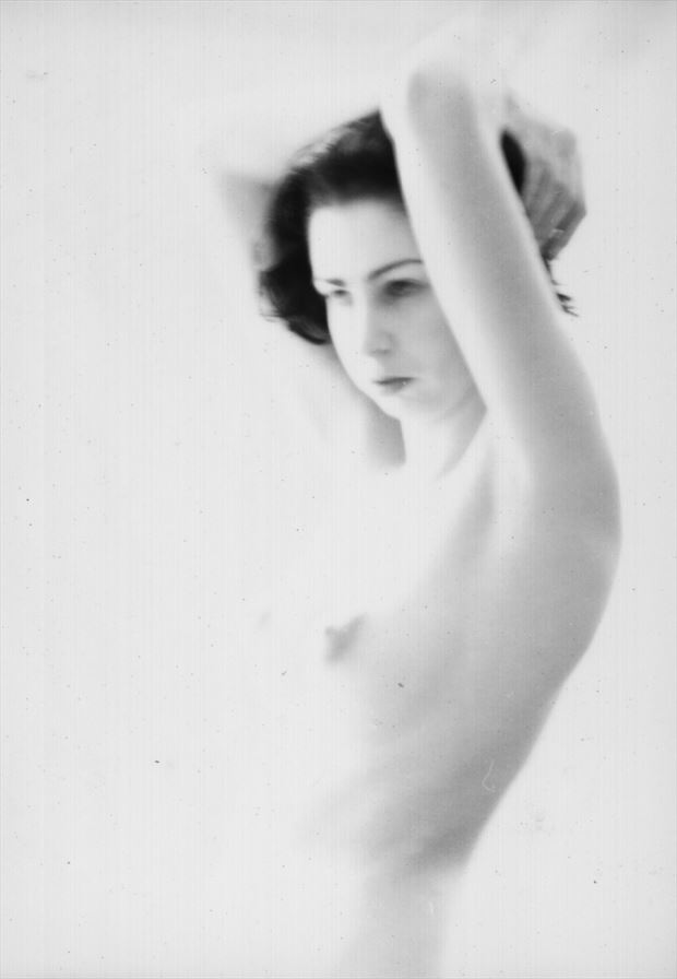 artistic nude vintage style photo by photographer jang