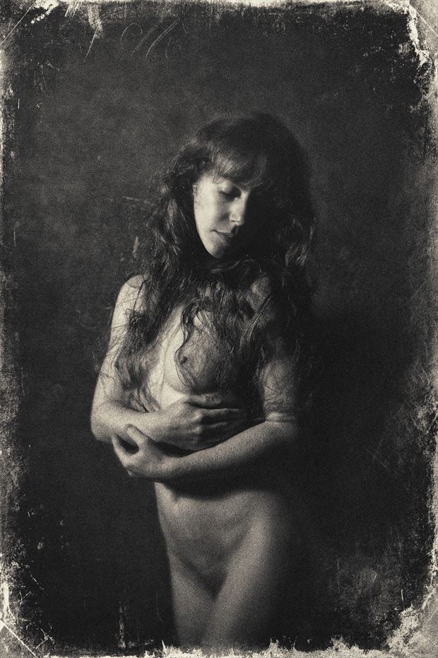 artistic nude vintage style photo by photographer stevelease