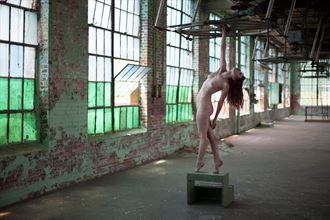astrid industrial reach artistic nude photo by photographer david dodson