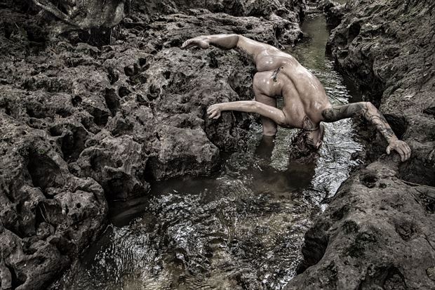 at scorpion grotto artistic nude artwork by artist peterthahun