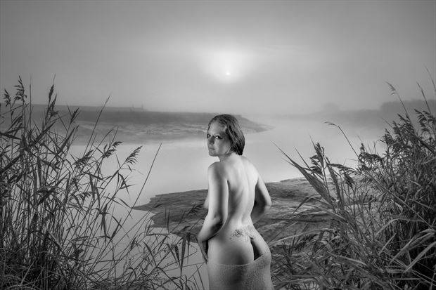 at the river artistic nude photo by photographer andre