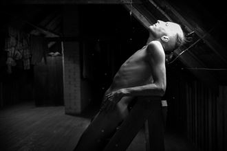 attic artistic nude photo by model lars