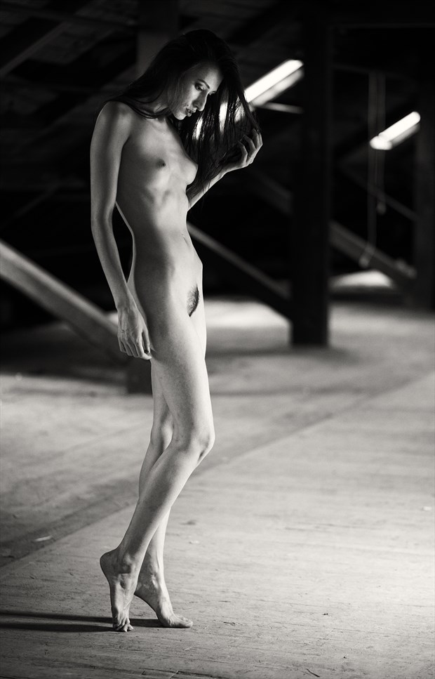 attic nude artistic nude photo by photographer brendan gallagher