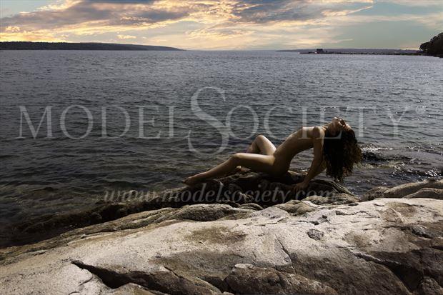 awakening artistic nude photo by photographer gf morgan