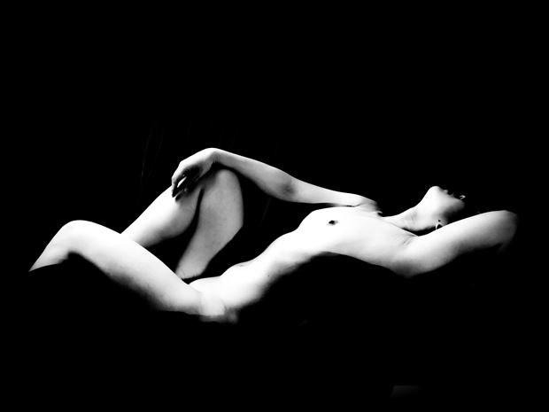 ayame relaxed artistic nude photo by photographer wilson goulty