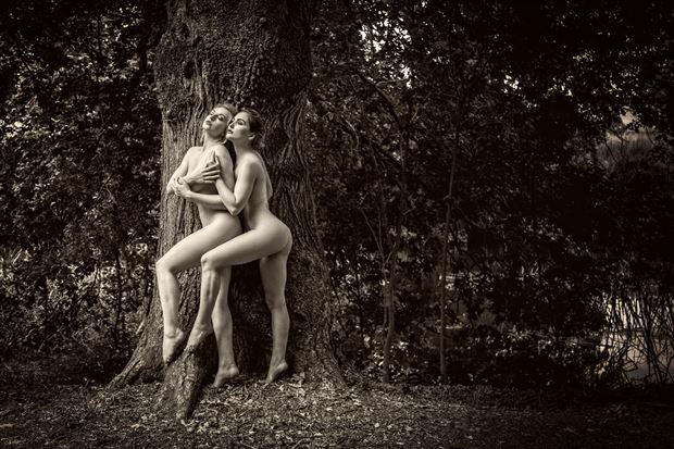 babes in the wood artistic nude photo by photographer maxoperandi