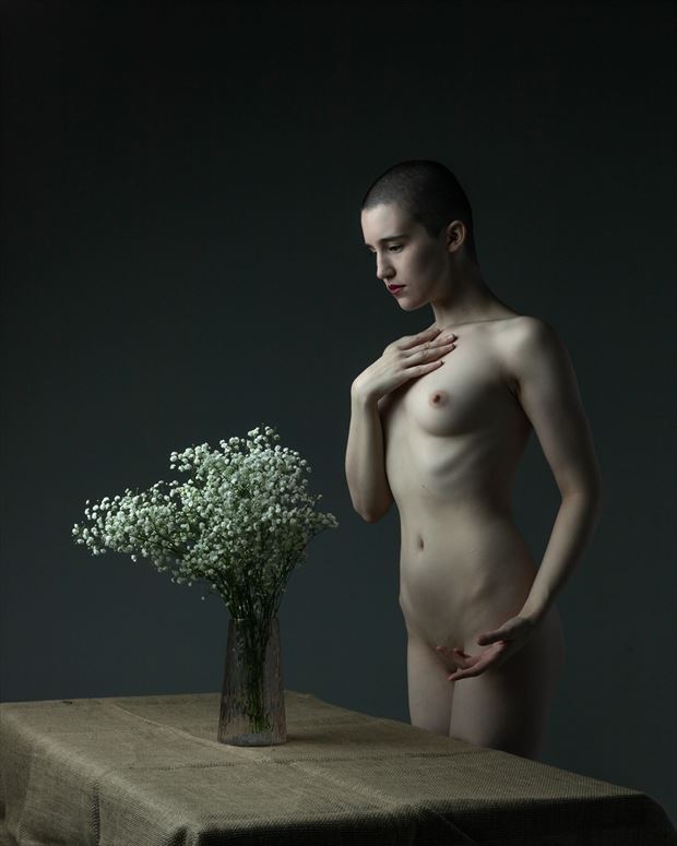baby s breath artistic nude photo by photographer eric upside brown