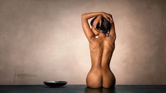 back artistic nude photo by model sabamodel