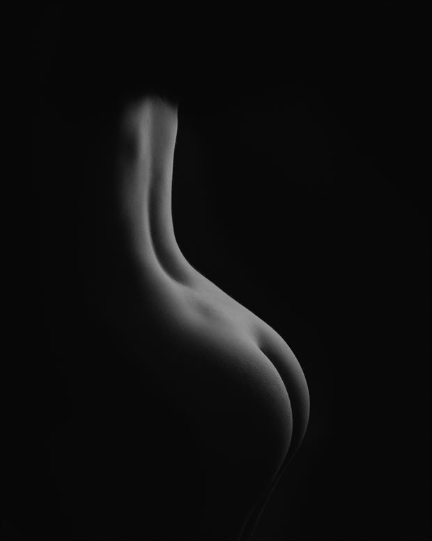 back artistic nude photo by photographer alejandro vaccarili