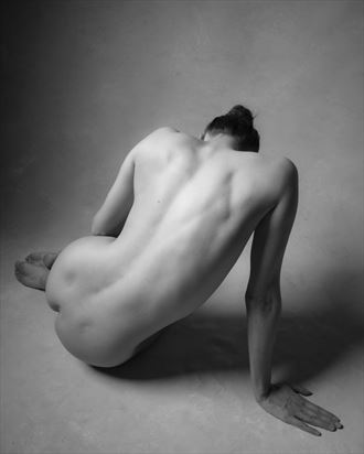 back study 2 artistic nude photo by photographer douglas