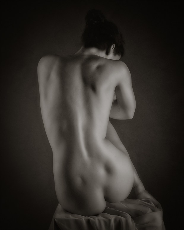 back study 2 artistic nude photo by photographer vincent isner