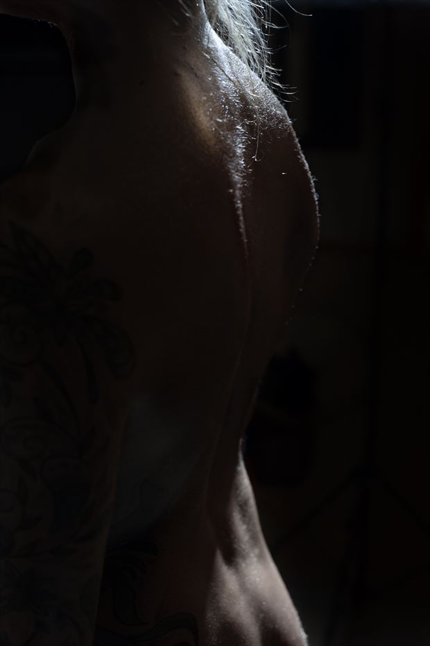 backache artistic nude photo by photographer mattice aaland