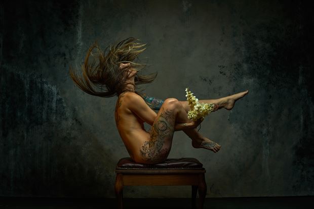 balance artistic nude artwork by photographer dystopix photo