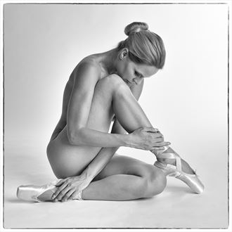 ballerina implied nude artwork by photographer photofg