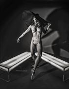 ballerina with light benches 2 artistic nude photo by photographer amyxphotography
