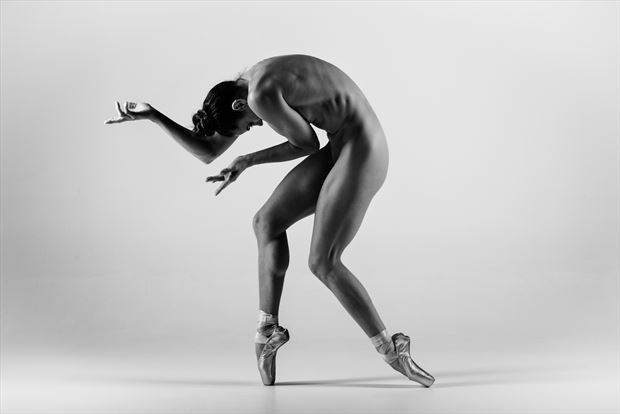 ballet slippers studio lighting photo by photographer teddy mack