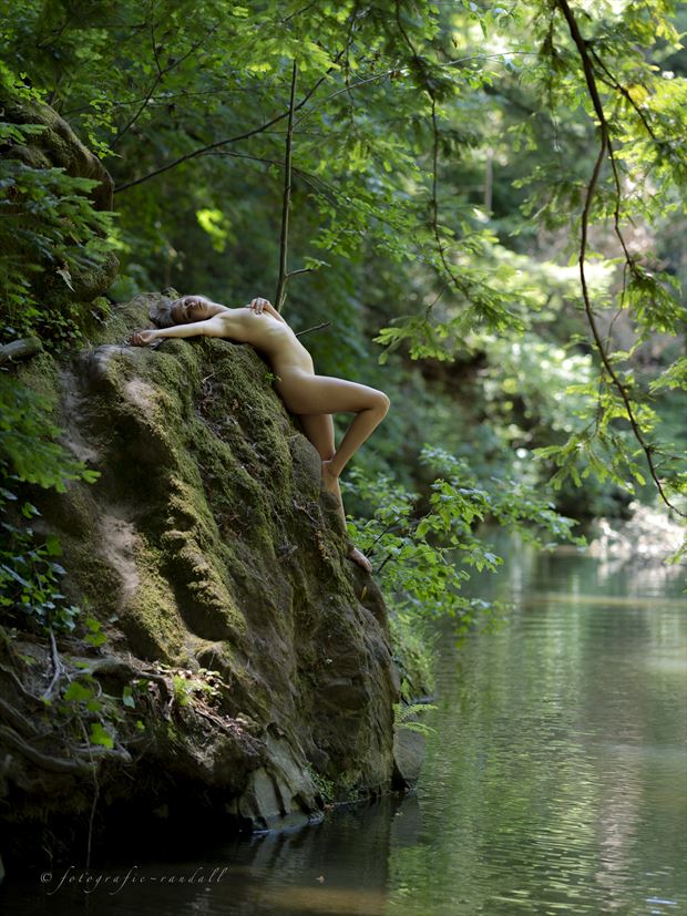 bambii at boulder creek artistic nude photo by photographer fotografie randall