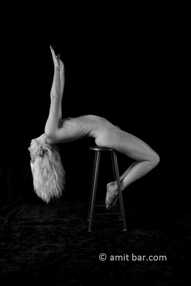 bar stool ii artistic nude photo by photographer bodypainter