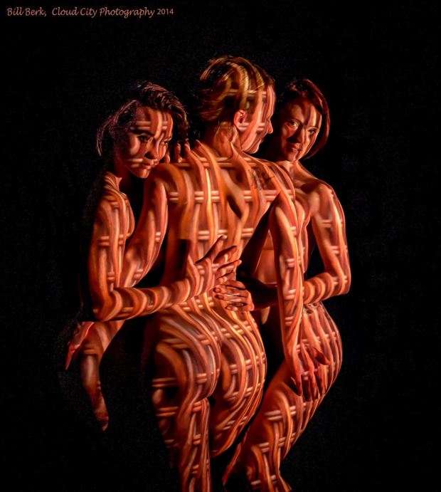 basket weaving artistic nude artwork by model missshawnak
