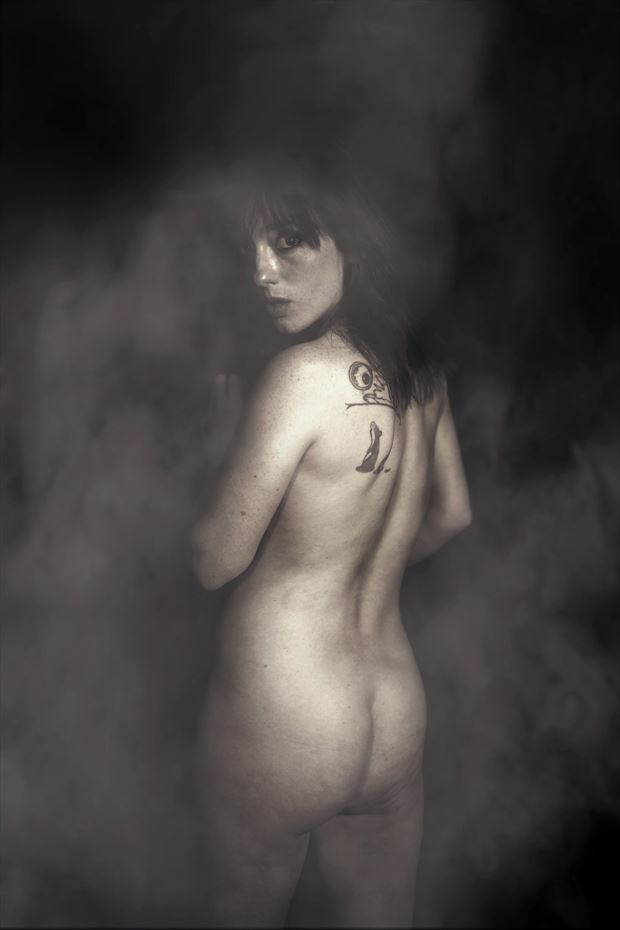 bathed in dreams pigeon artistic nude photo by photographer porcelain images