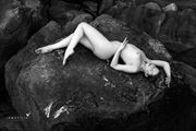 beach boulder nude artistic nude photo by photographer amazilia photography