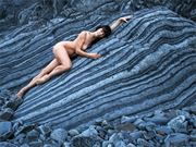 beach contrasts artistic nude photo by photographer wavepower