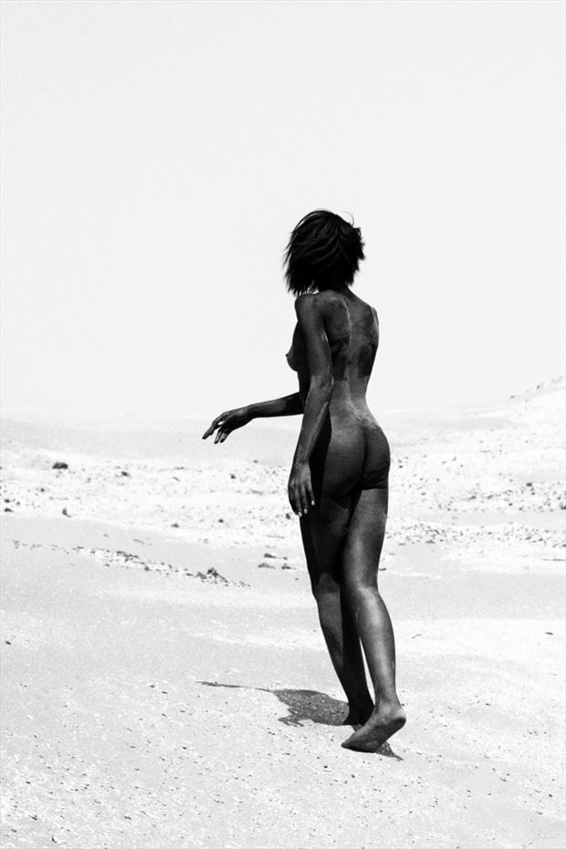 beach nature artistic nude photo by model sabamodel