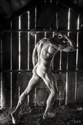 beast of burden artistic nude photo by artist artfitnessmodel