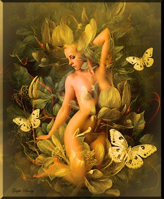 beautiful fascination artistic nude artwork by artist gayle berry