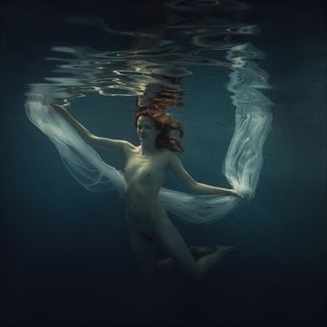 beautiful sea fairy artistic nude photo by photographer dml