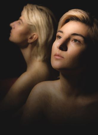 beauty mirrored close up artwork by photographer dieter kaupp