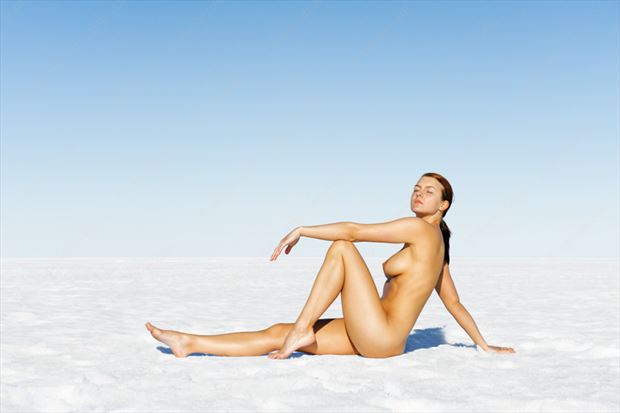 beauty on ice artistic nude photo by photographer emmanouil p
