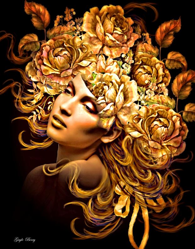 belladonna surreal artwork by artist gayle berry