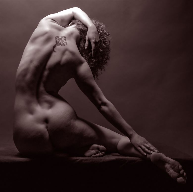 bend and stretch artistic nude photo by photographer gpstack