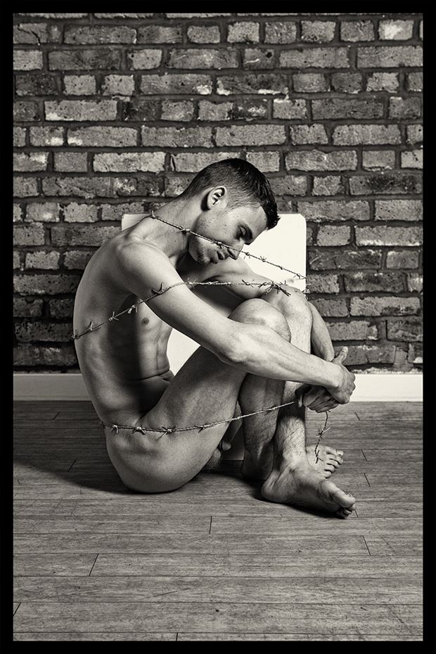 benji tied up artistic nude photo by photographer town crier photos