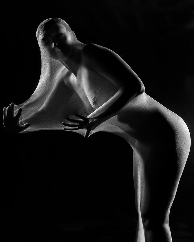 bent artistic nude artwork by photographer thom peters photog