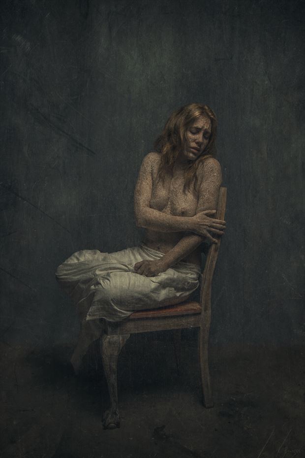 bereavement artistic nude photo by photographer luj%C3%A9an burger