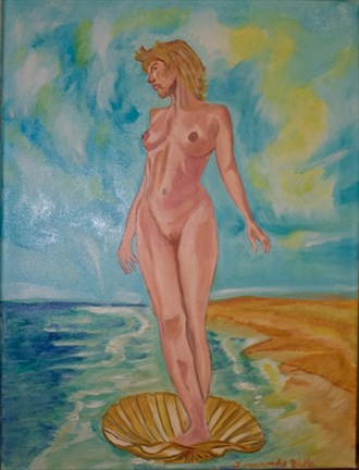 birth of Venus Artistic Nude Artwork by Artist Fernando