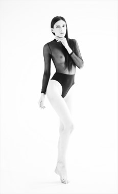 black and white lingerie photo by photographer brendan gallagher