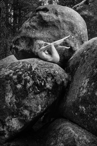 black forest artistic nude photo by photographer thomas bichler