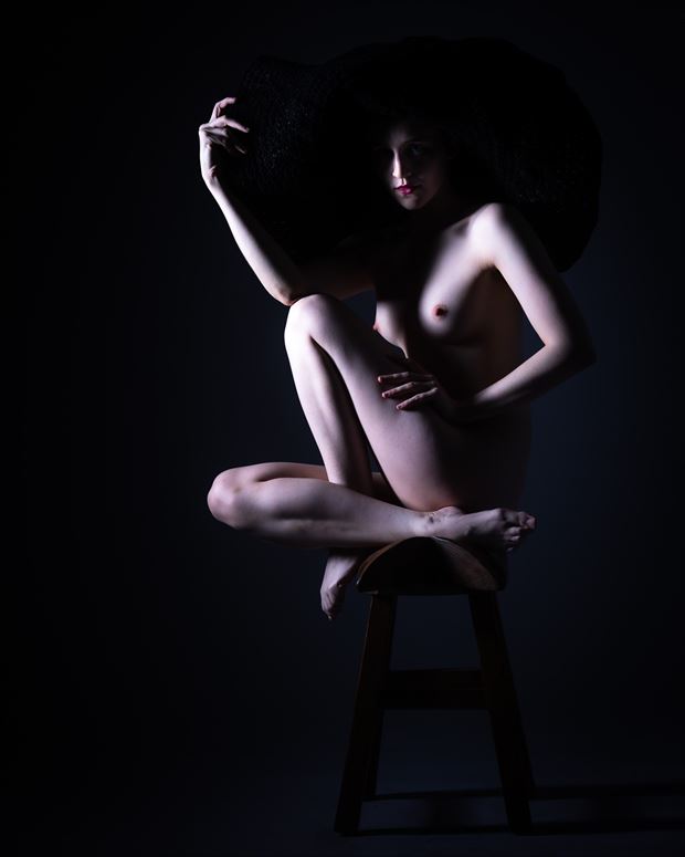 black hat artistic nude photo by photographer matthew grey photo