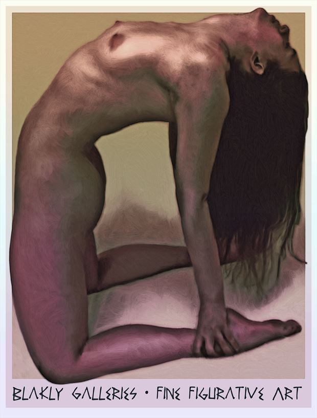 blakly galleries gymnasia artistic nude artwork by artist van evan fuller